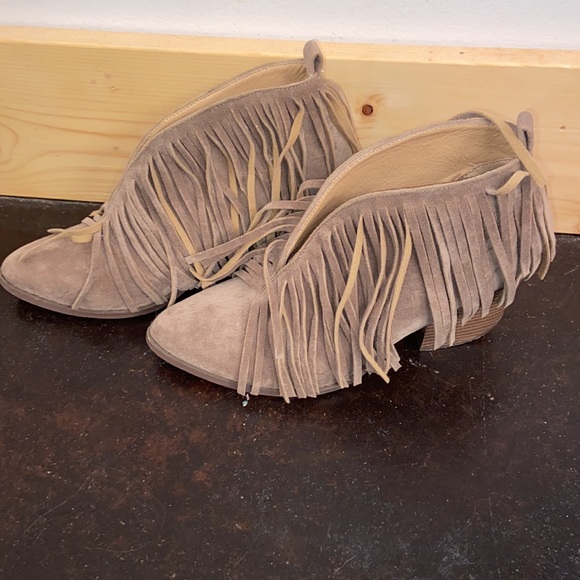 Fringe Booties - Picture 2 of 3